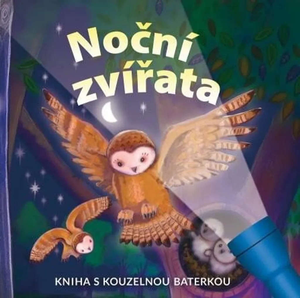 Livre de Recherche Interactif Animaux de la Nuit et sa Lampe de Poche