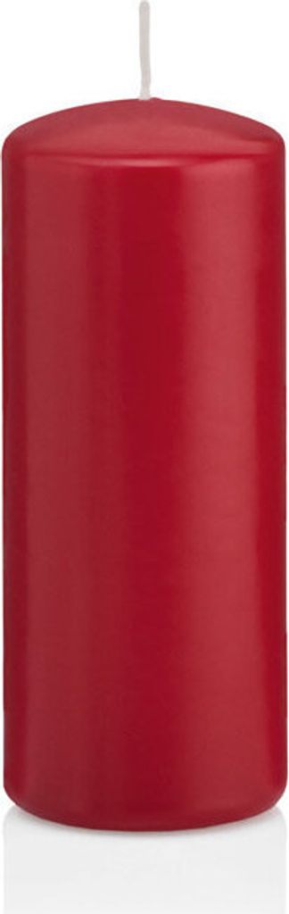 Stumpenkerzen mit ASF Abbrandschutz Altrot 100 x Ø 48 mm, 24 Stück
