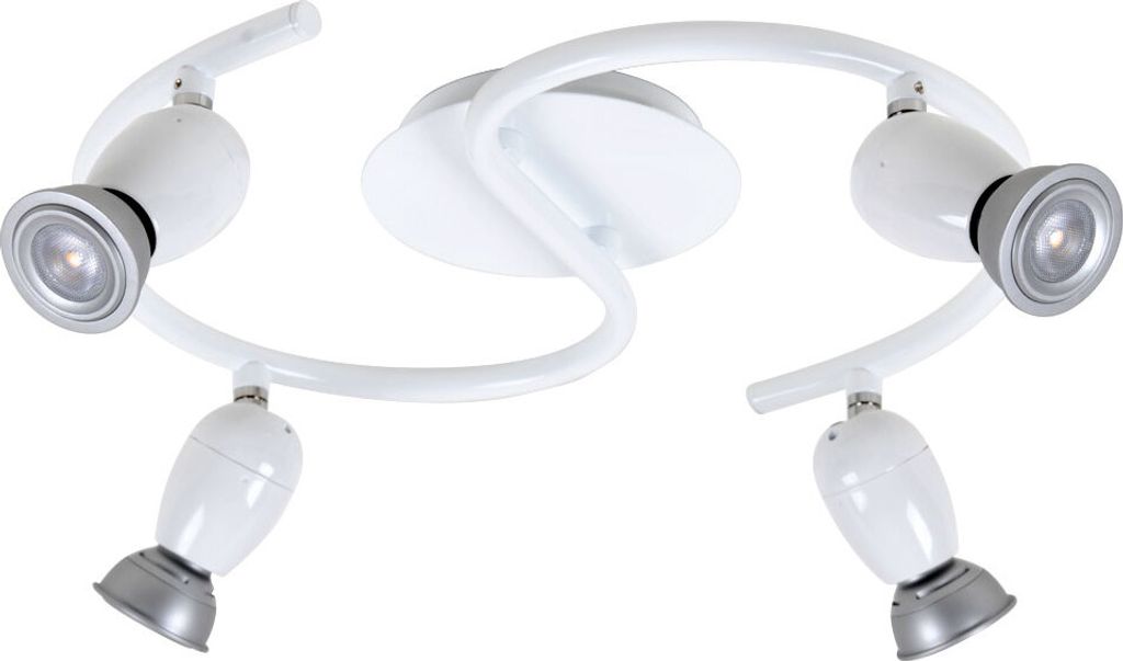 Moderne LED Deckenleuchte mit beweglichen Spots