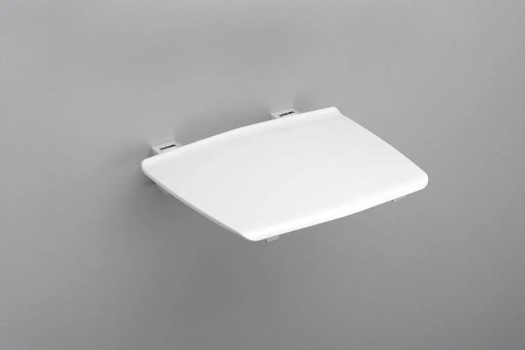 Évitez les chutes en douche avec le siège pliant GS120W blanc Gelco