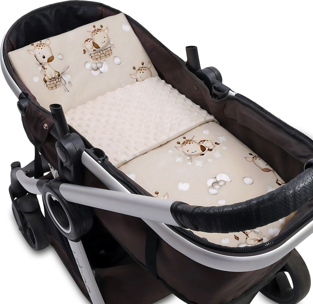 Babydecke Set mit Kissen Kuscheldecke Winterdecke 75x60 cm Produktbild 