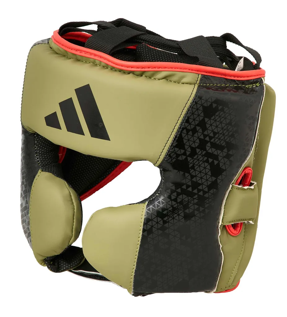 Casque adidas Combat 50 rembourré vert noir adiC50HG résistant en L - 4