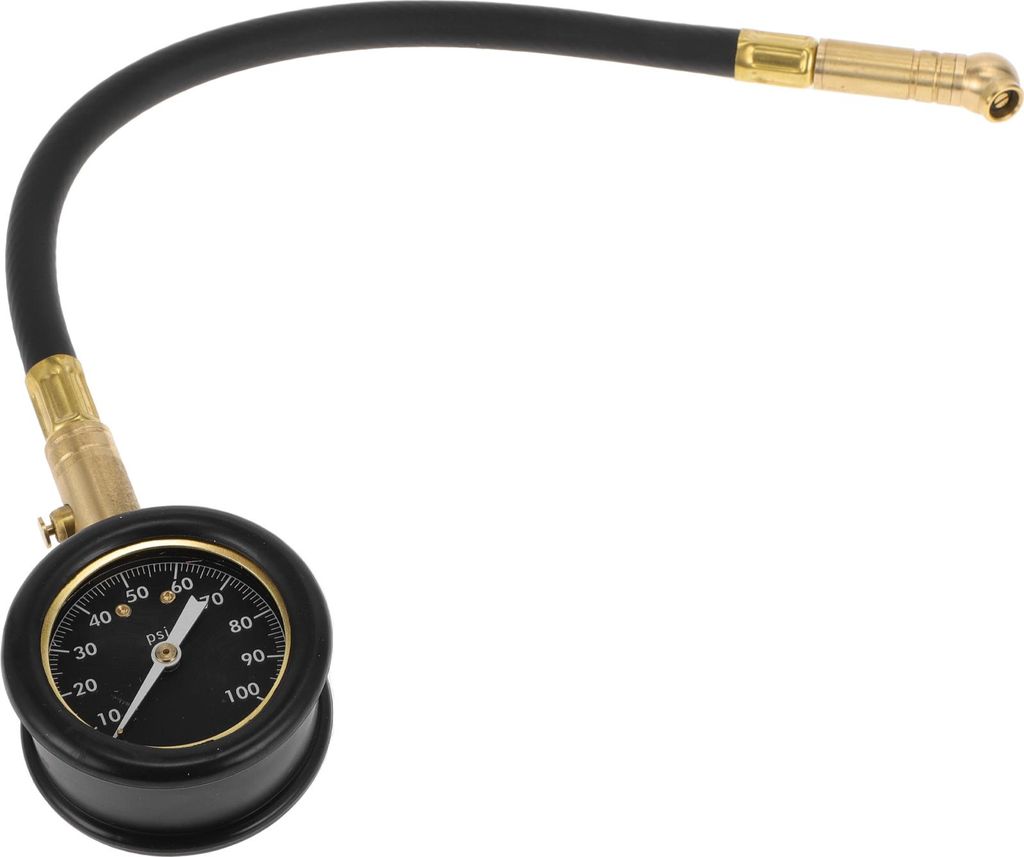 1 Stk. Universal Reifendruckmesser 0-100PSI GH01-RBQ2-100PSI Luftdruckmesser für Autos