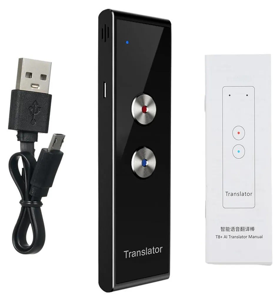 Traducteur de poche instantané VT5 mini avec reconnaissance vocale