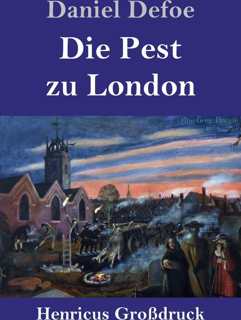 Die Pest zu London (Großdruck)