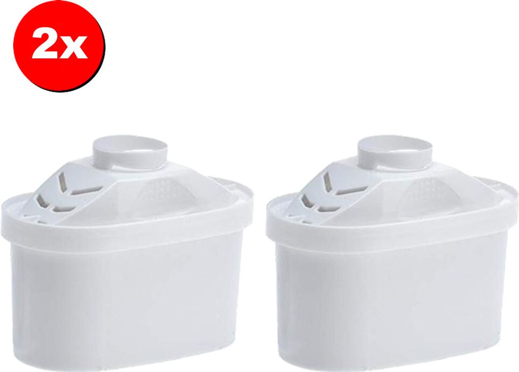 2x Filterkartusche Wasserfilter Ersatz für Brita Mavea Filterkannen ersetzt Elemaris BWT PearlCo L-PF604 BF-002 JSHO-02 Wasserkrug Krug