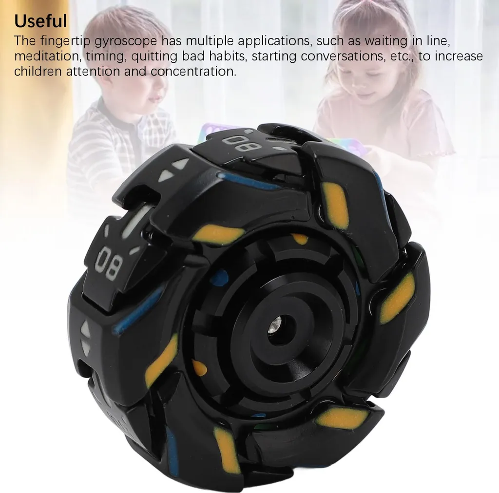 Fidget Spinner métallique haut de gamme, jouet de bureau pour adulte chic