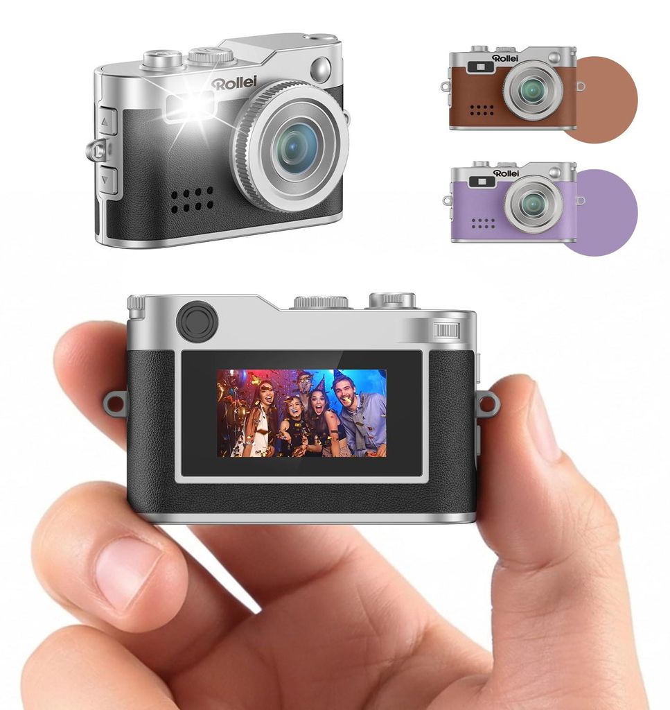 Rollei Compactline 12064, 2 MP, 1920 x 1080 Pixel, 1/4", Produktbild 