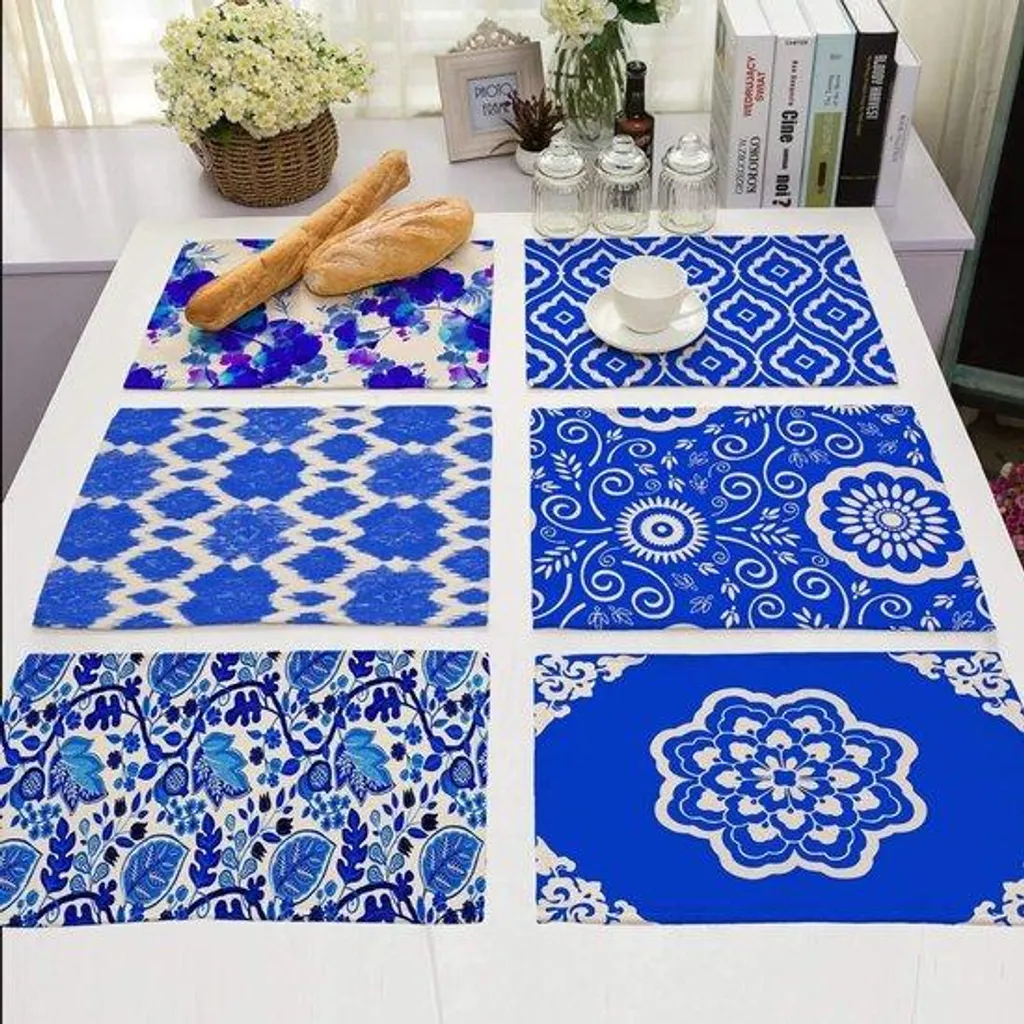 Sets de table de cuisine antidérapants 32x42 cm - Accessoires de fête