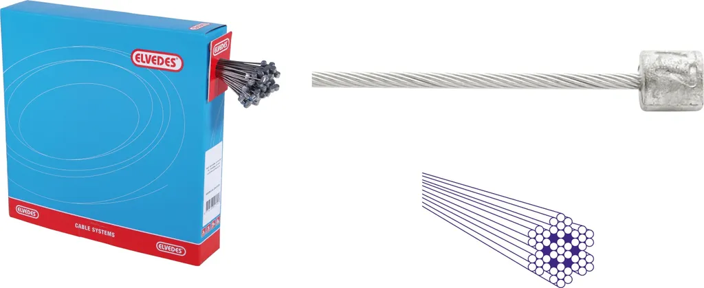 Câble de frein interne universel 1.5mm en acier galvanisé pour VTT et VTC
