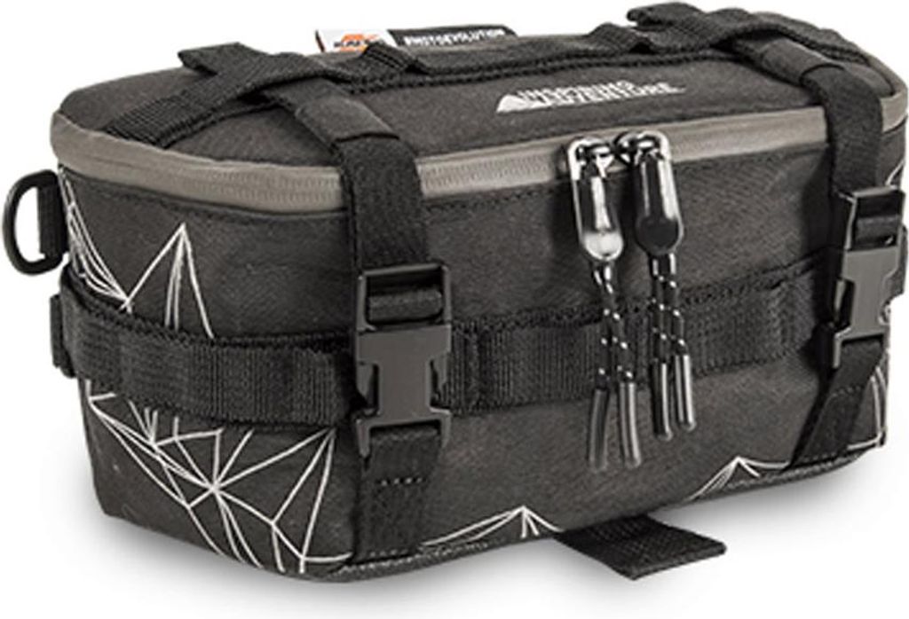 Lenkertasche 3L Schwarz (Kann Als Zusätzliche Aufsatztasche Für Ra315Bk Verwendet Werden) (Inspiring Adventure)