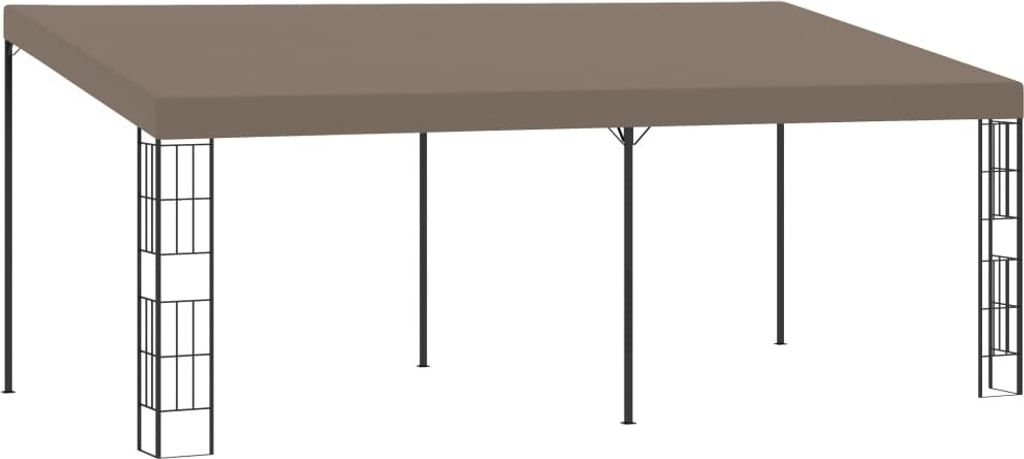 Wand-Pavillon 6x3 m Taupe Stoff , Pavillons & Partyzelte Design 2024