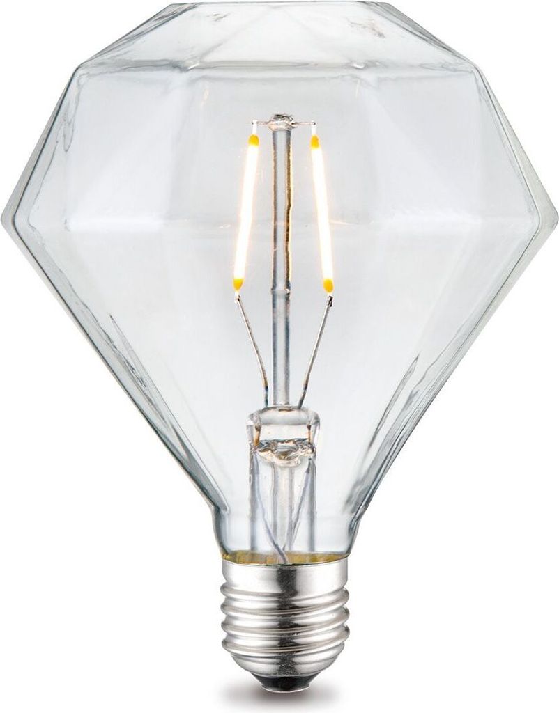 Home Sweet Home dimbare Led Diamond Deco E27 D95 4W 350Lm 3000K Helder