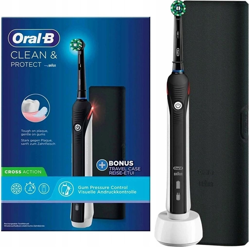 Oral-B | Spazzolino elettrico - Pro2 Clean & Protect - Nero Immagine del prodotto 