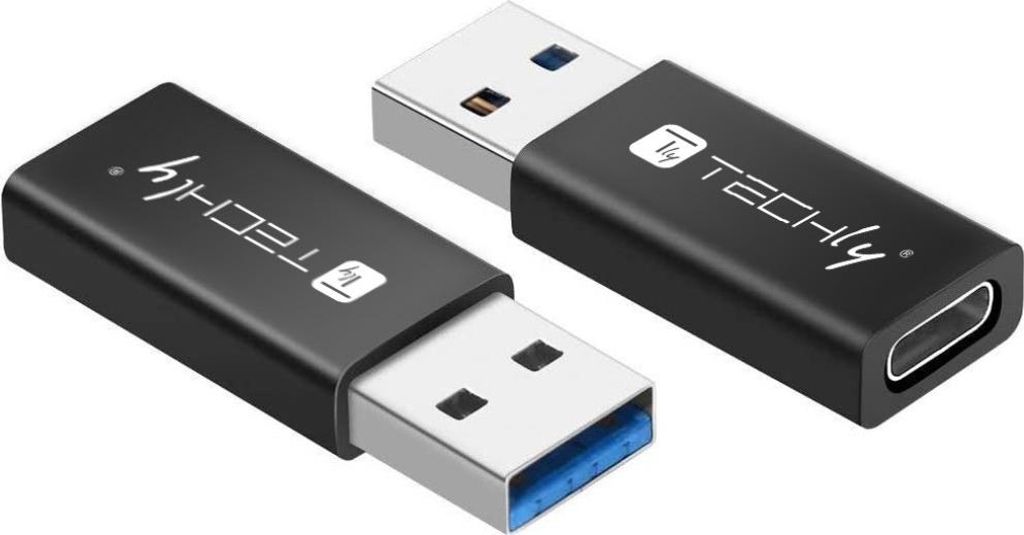 Techly IADAP-USB3-AFT Techly Adapter USB-A M auf USB-C F, Productafbeelding 