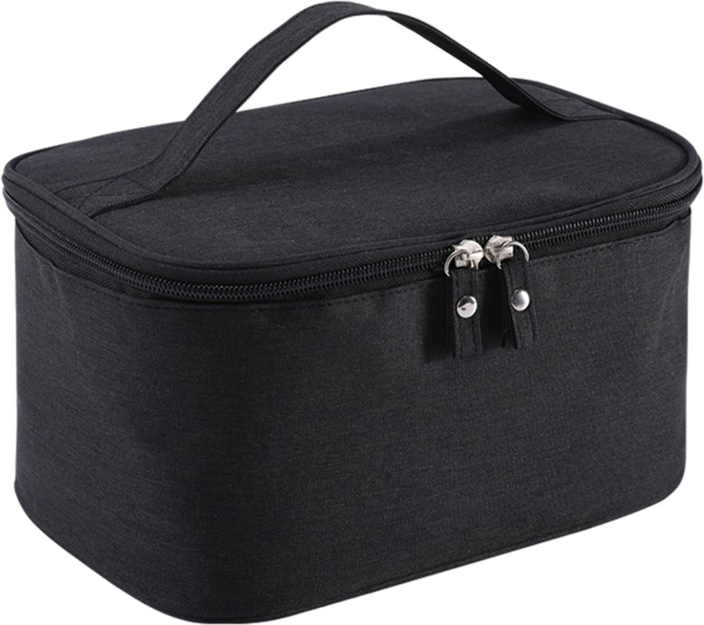 Kosmetiktasche, große Kapazität, wasserdicht, Kulturbeutel, tragbarer Reise-Make-up-Organizer mit Doppelreißverschluss für Männer und Frauen