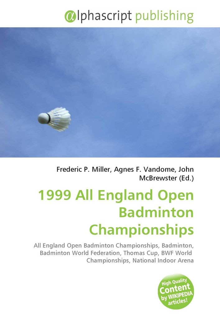 1999 All England Open Badminton Championships