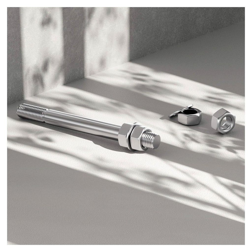 Steckachse 160 x 20 mm für Schubkarre, Nabenbreite 120 mm, Achse für Schubkarrenrad, Trolley, Sackkarre, Handwagen