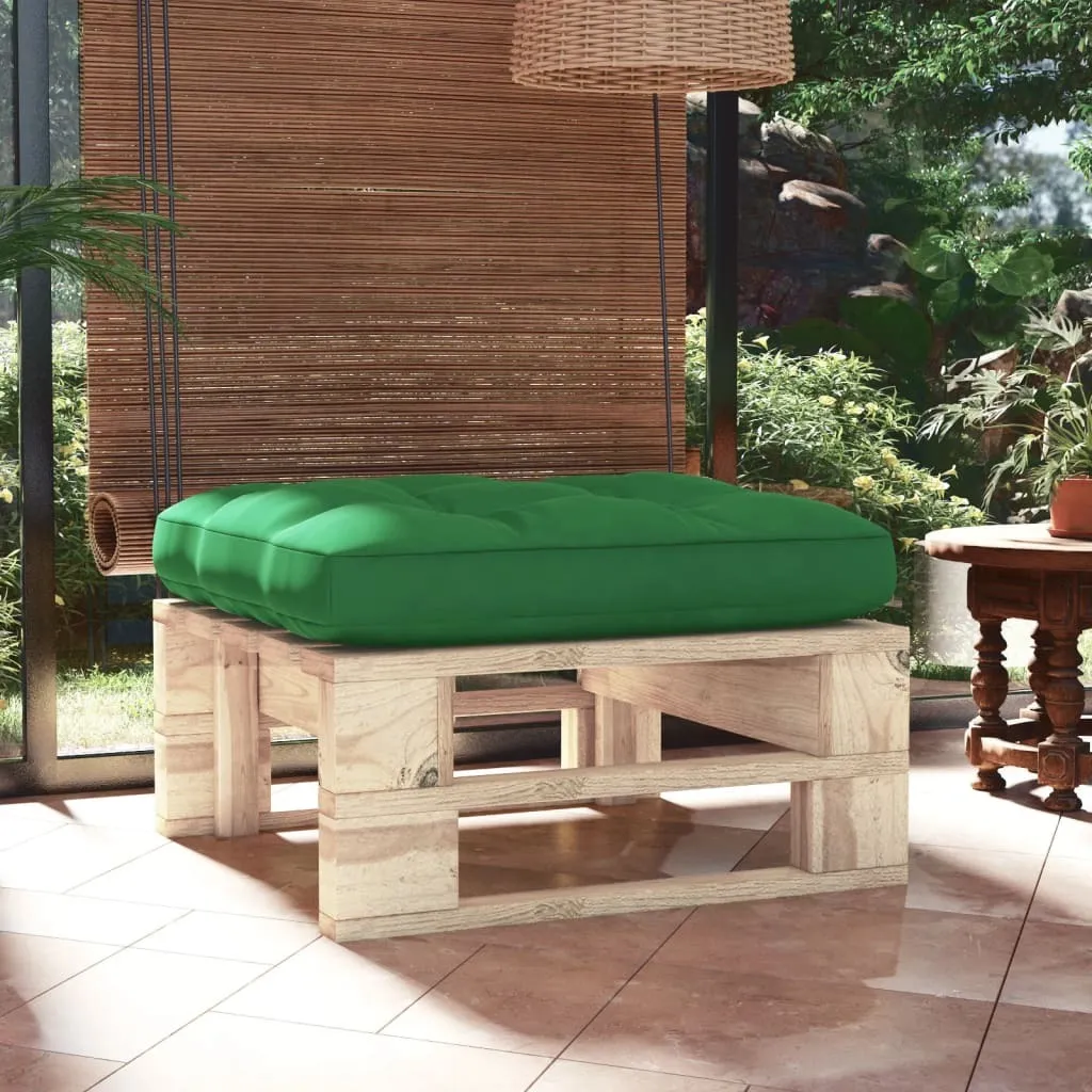 The Living Store Sgabello in pallet da giardino Legno di pino impregnato