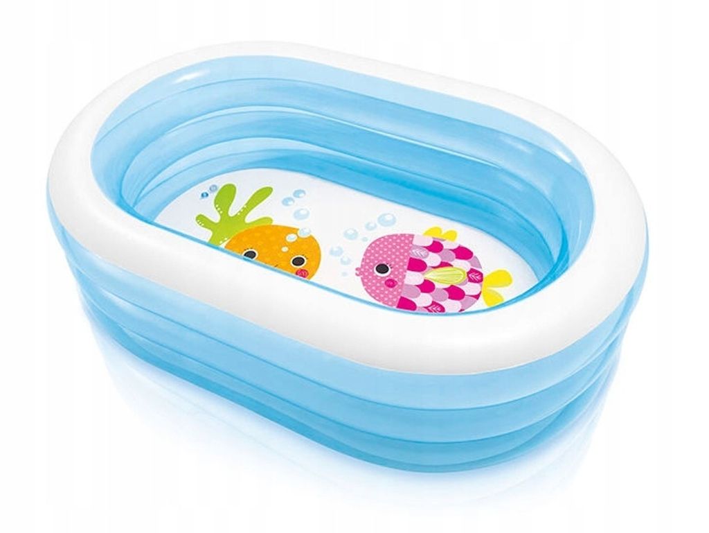 Buntes Aufblasbares Planschbecken Für Kleinkinder Kinder Fisch Intex 57482