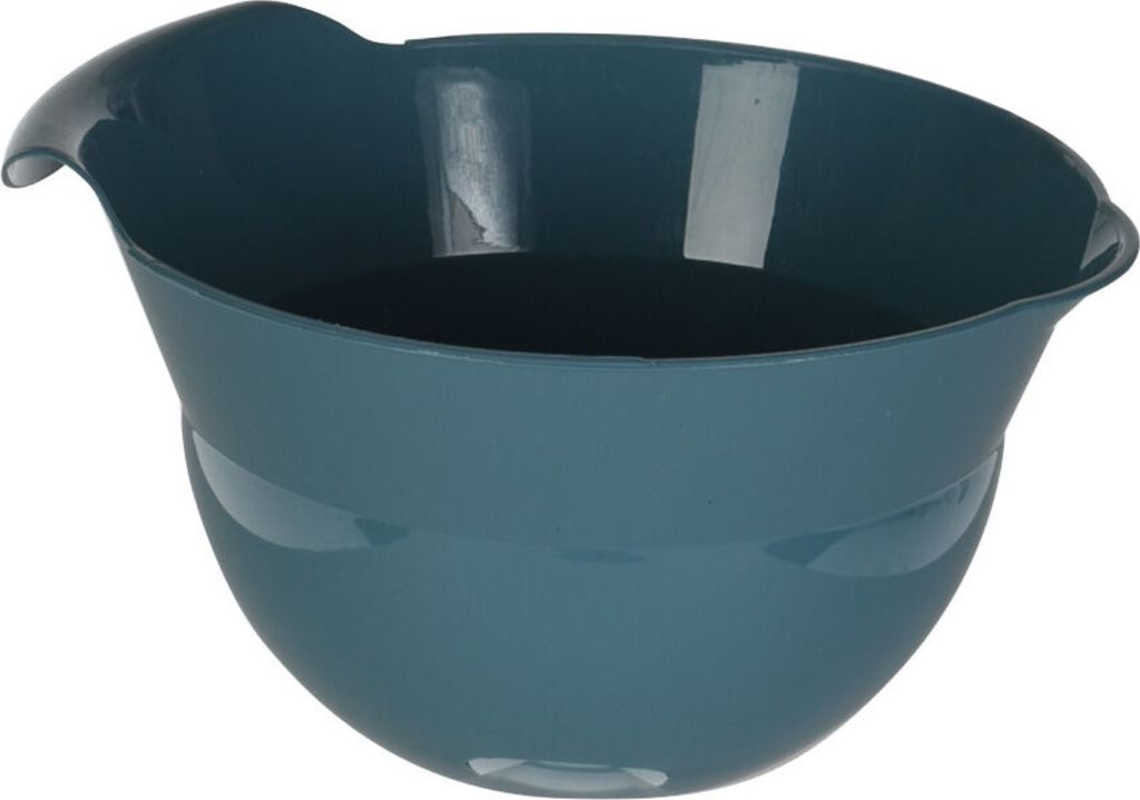 Excellent Houseware Rührschüssel, Polypropylen, 20 x 11,5 cm, 1,8 l, blau