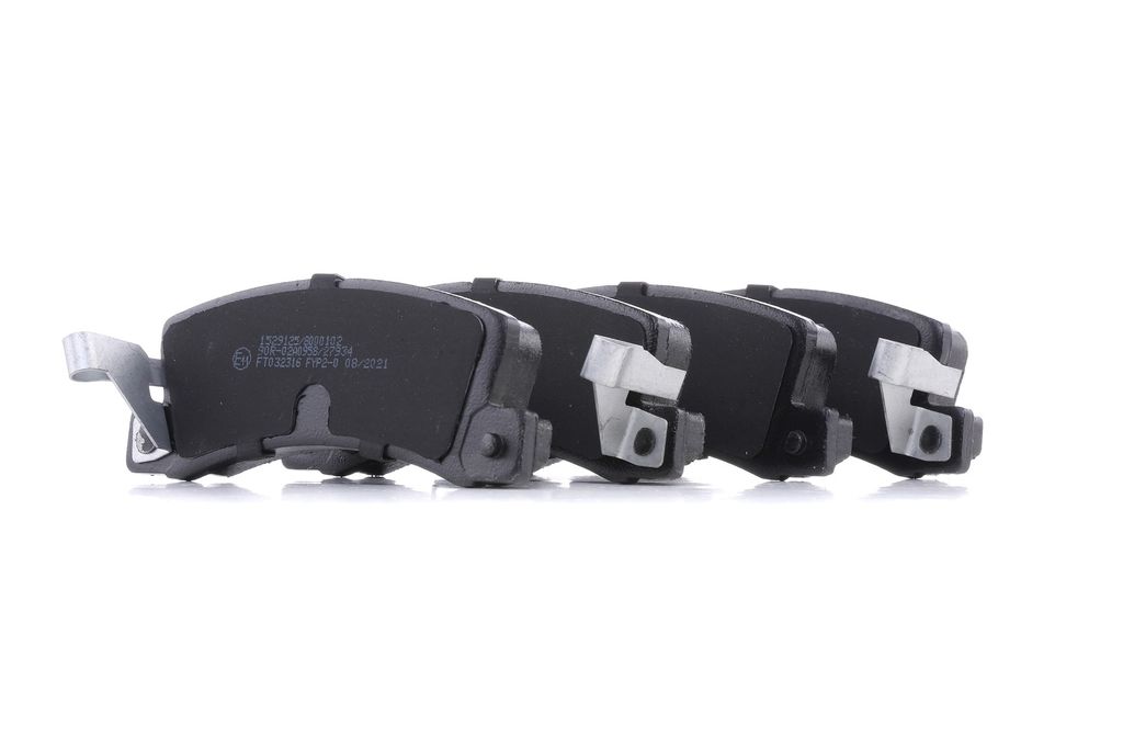 RIDEX Bremsbeläge Satz Hinten für OPEL Corsa B Schrägheck (S93) 402B0416