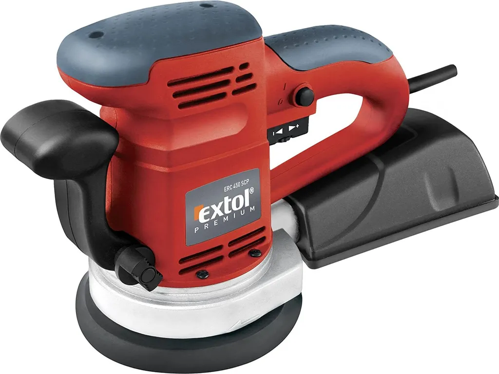 Ponceuse excentrique sans traces 450W, idéale pour finitions 125 / 150mm