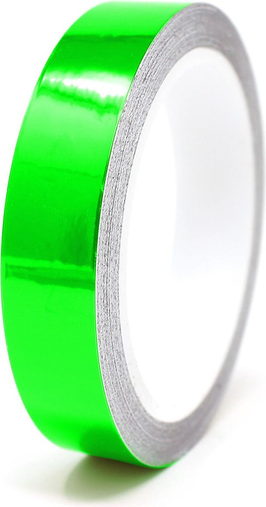 8,5m Zierstreifen 20mm Chrom Grün Auto Motorrad Dekorstreifen Seitenstreifen