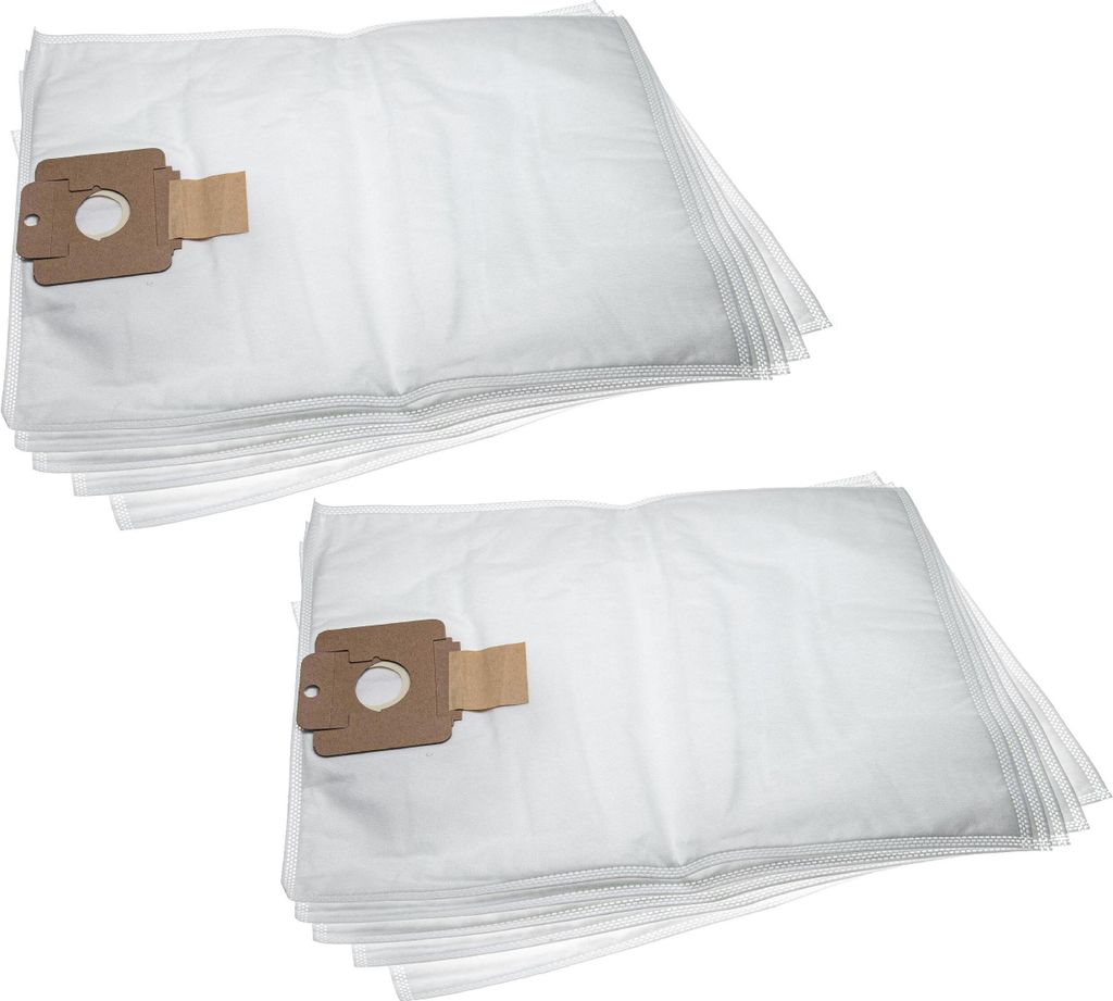 vhbw 10x Staubbeutel kompatibel mit Nilfisk DP8000, ELIMINATOR1, 114/20, 111/20, GD 320, 114/35, EWD300S, GWD 300, D120 Staubsauger - 29cm x 21cm W...