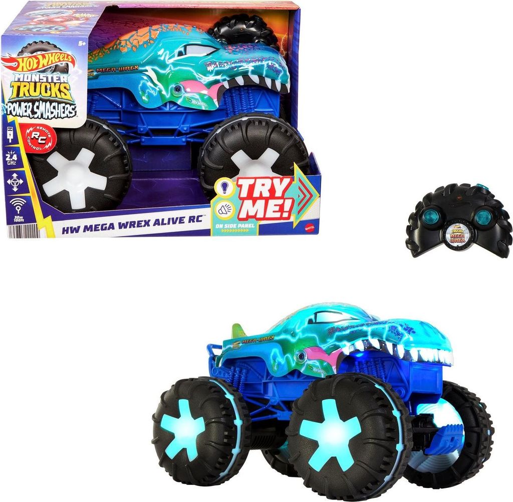 Hot Wheels Monster Trucks JBD90, Monster Truck, 5 rok/roky, Obrázek produktu 