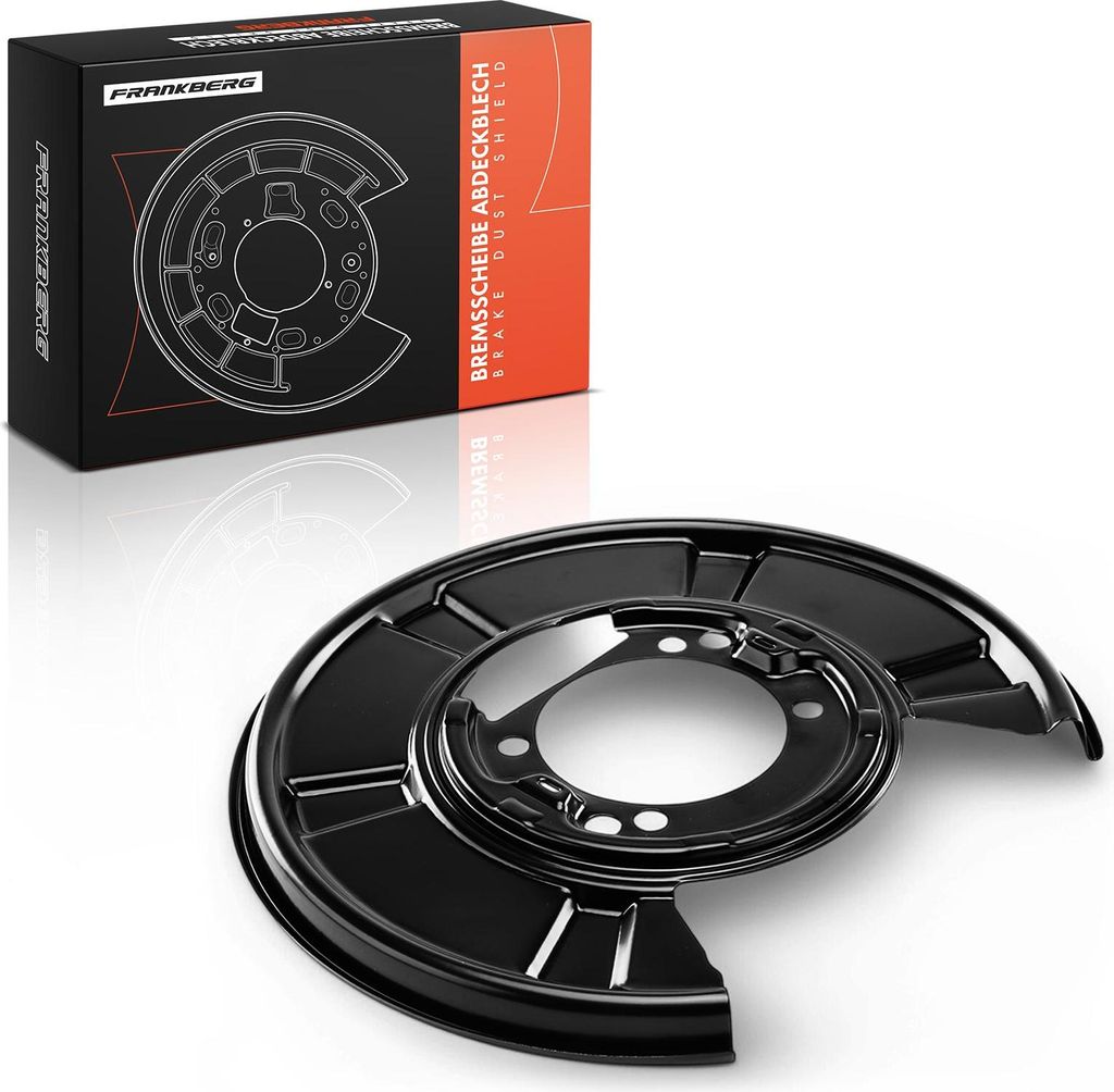 Frankberg 1x Ankerblech Bremsscheibe Hinterachse Links für VW Crafter 30-50 Mercedes-Benz B906 B907 B910
