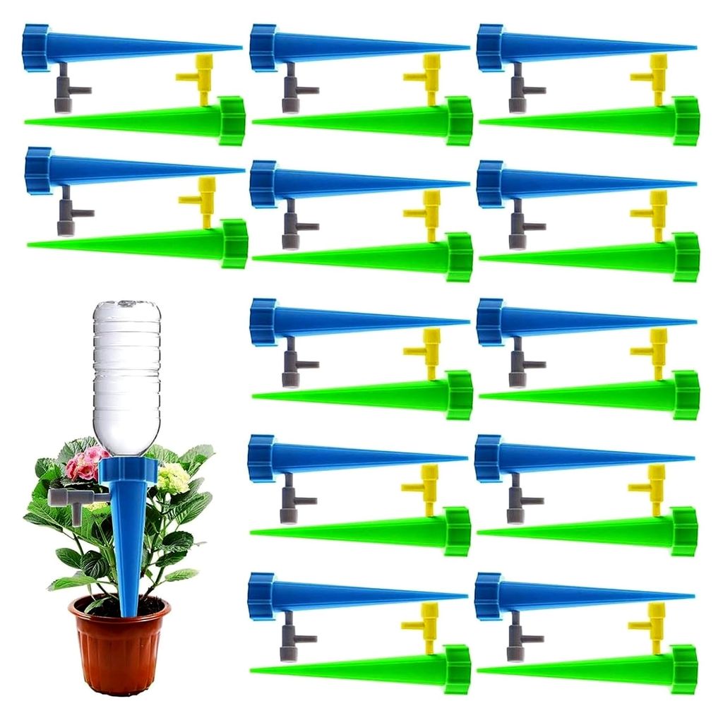 24 Stück Automatisches Bewässerungsset, Einstellbares Bewässerungssystem für Garten und Balkon, Bewässerungssystem für Zimmerpflanzen, geeign...