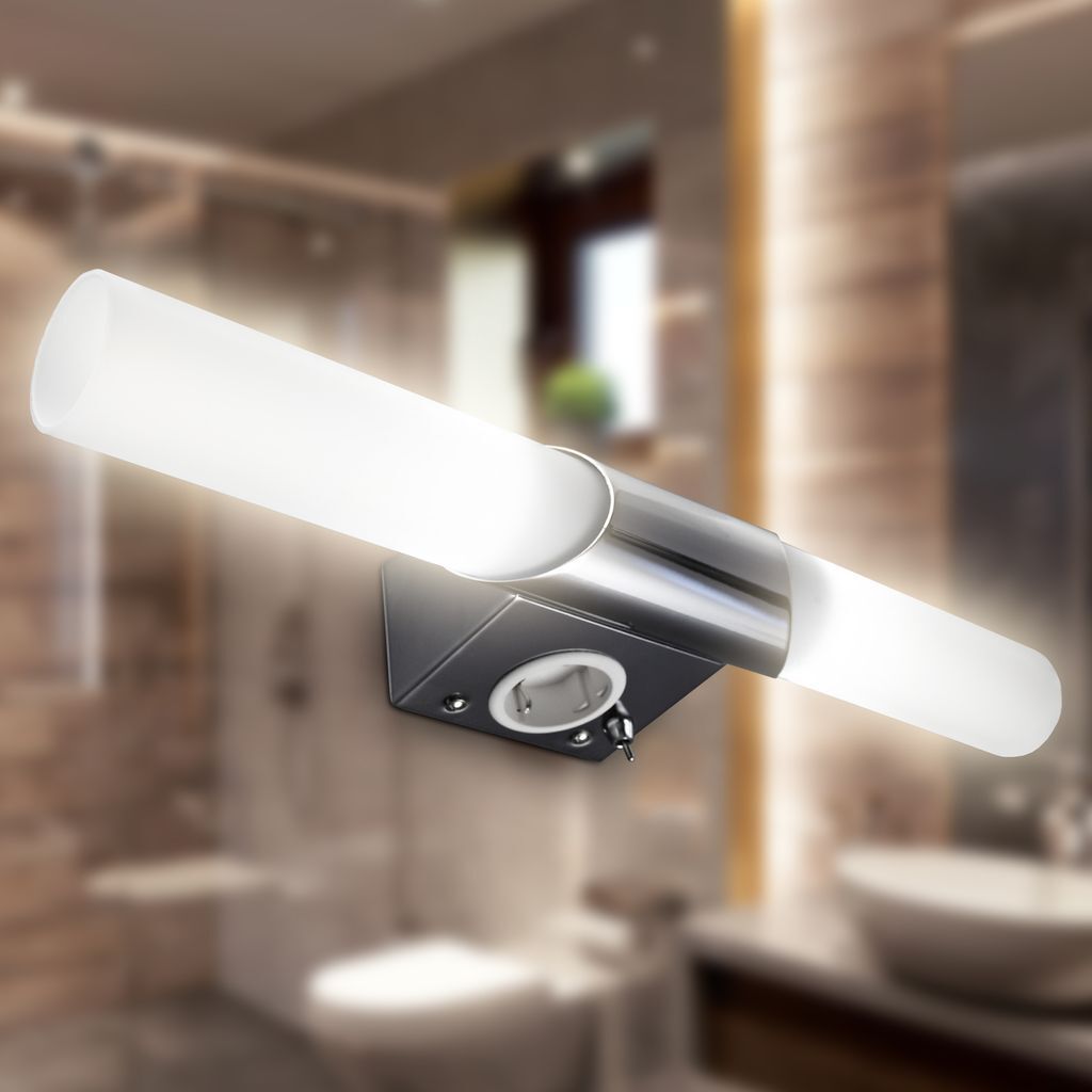 LED nástěnná lampa Zrcadlové světlo Koupelna Kovové sklo Obrázek produktu 11
