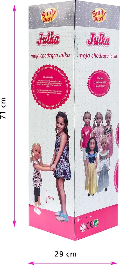 Marionnette à main Julka peluche éducative et sensorielle lavable - 6