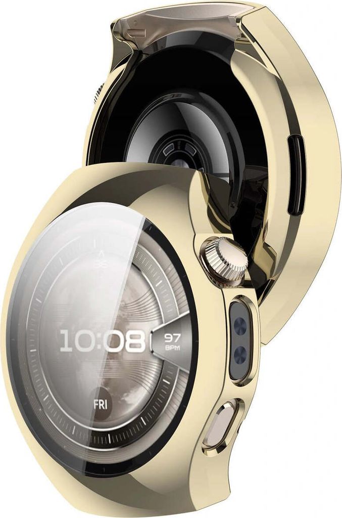 Schutzhülle für Huawei Watch 5 46mm, Bizon Case Watch Felipe, Gold