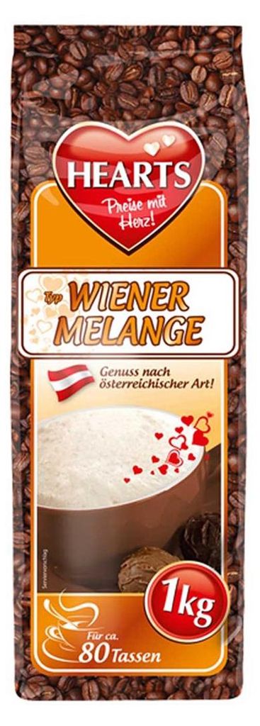 Hearts Wiener Melange 1,0kg Produktbild 