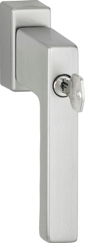 HOPPE Fenstergriff TOULON Sperrzylinder Secustik, VK 32-42 mm, edelstahlfarben