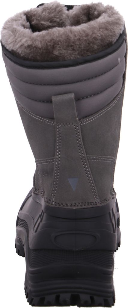 Schneestiefel aus Nubuk mit warmem Wollpelz am Schuhrand, modischer Look, ideal für Winterspaziergänge bei jedem Wetter. Dank Membran auf der Inn...