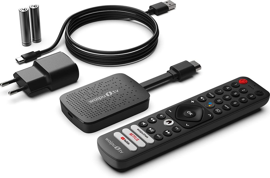 waipu.tv 4K Stick | Inkl. Fernbedienung mit Produktbild 5