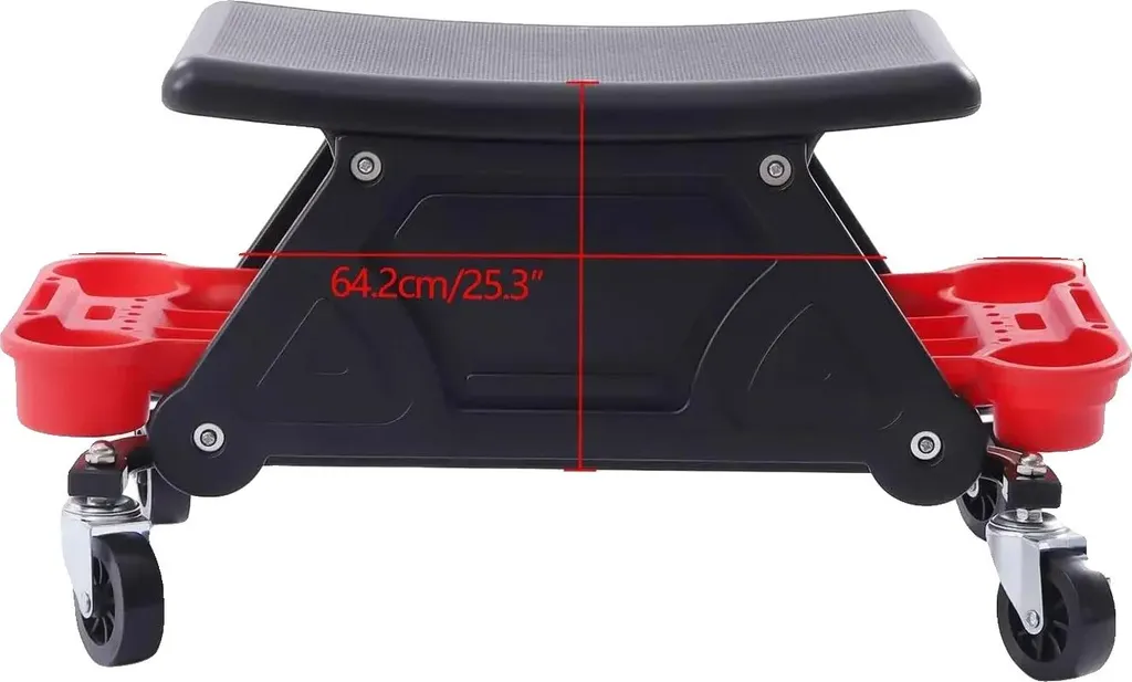 Tabouret mécanique ergonomique pour éviter le mal de dos au garage
