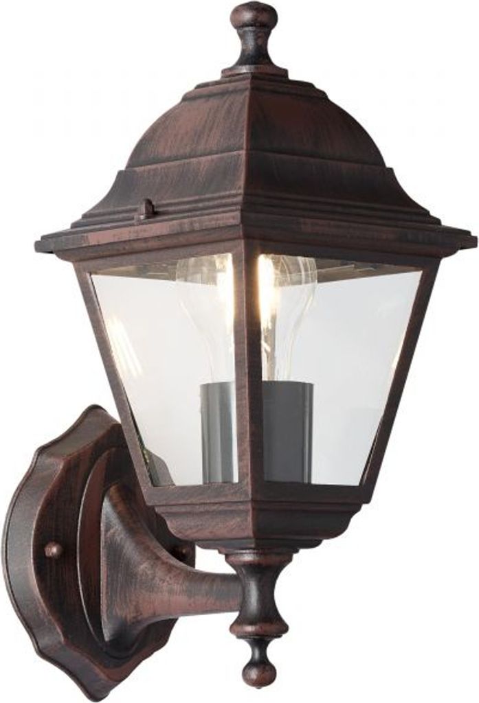 BRILLIANT NISSIE Wandleuchte 31 cm Metall / Glas Produktbild 