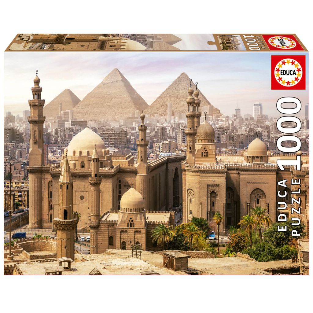 Educa Kairo Ägypten Puzzle 1000 Stücke Golden Golden One Size