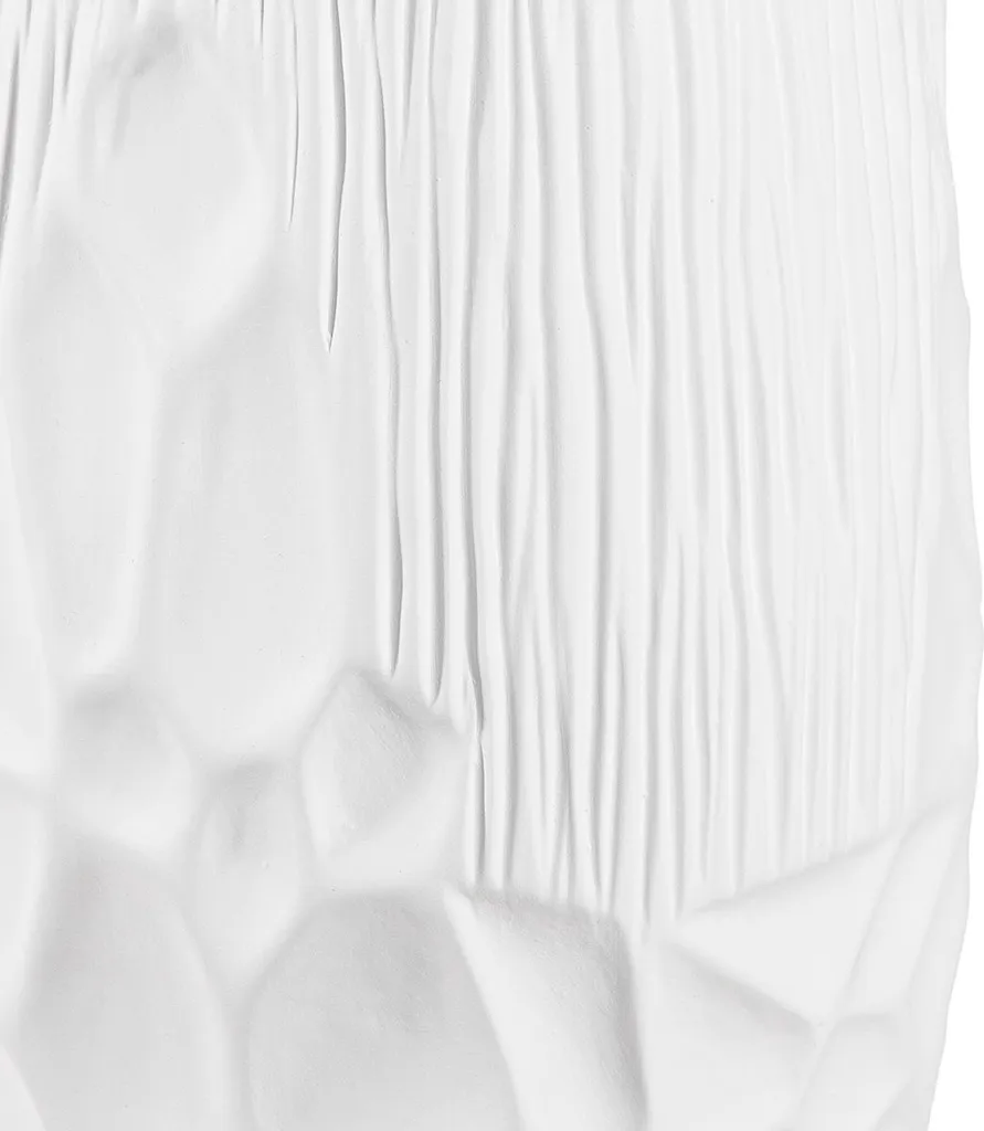 Vase blanc Roma Gilde 40 cm : Décoration florale pour centre de table chic - 3