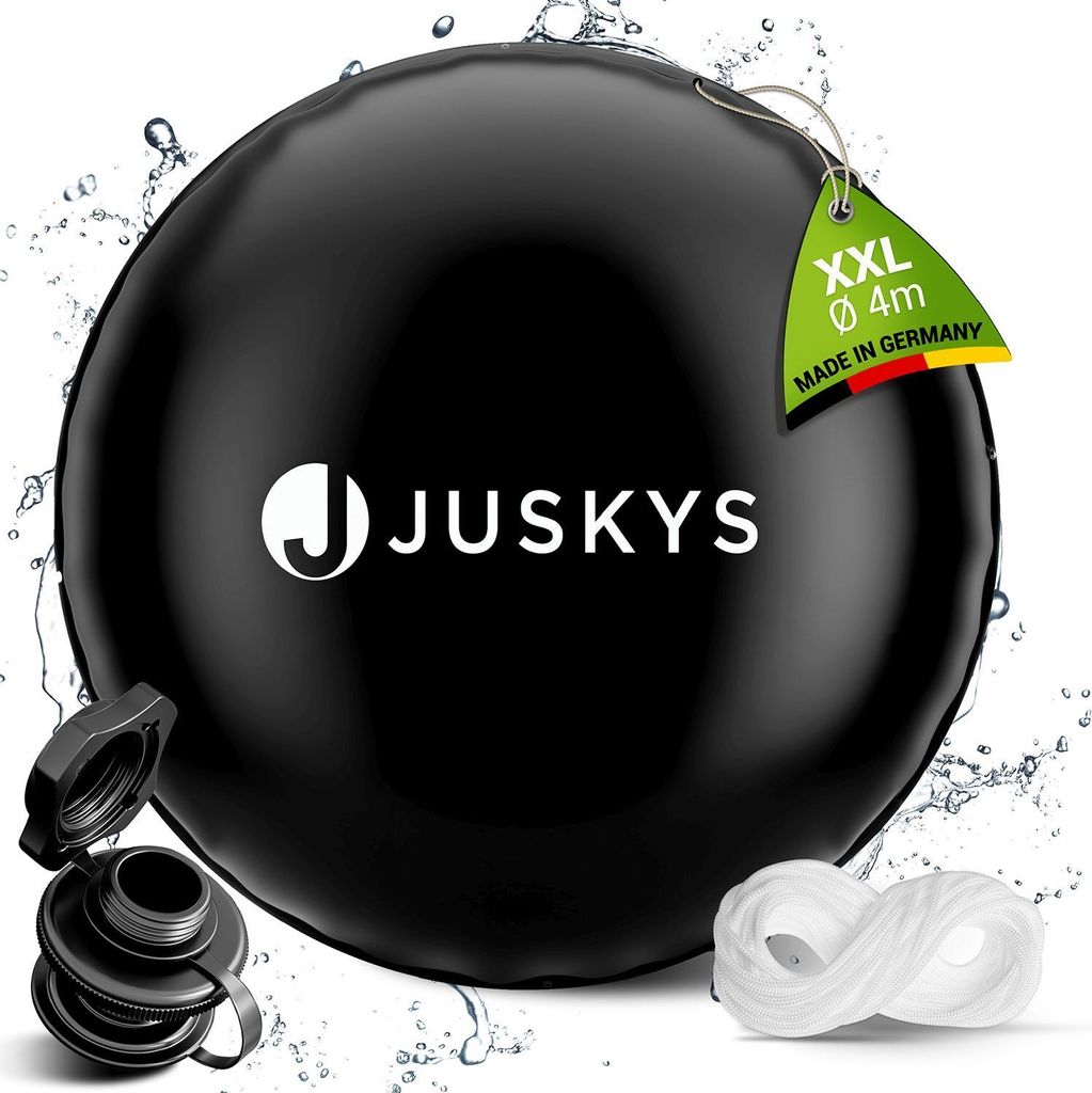 Juskys Aufblasbare Poolabdeckung Rund 4 m - Pool Abdeckung, Produktbild 1