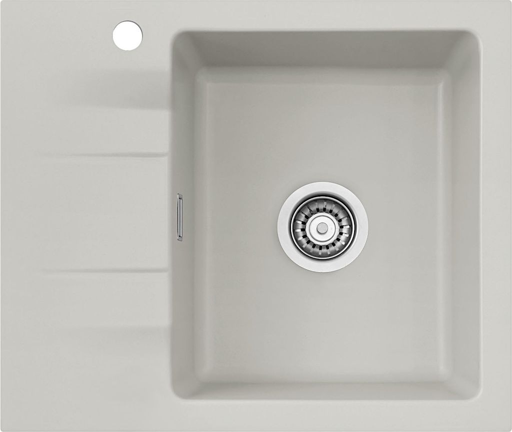 Systemceram KeraDomo Spüle GENEA 60 in ALU mit Produktbild 