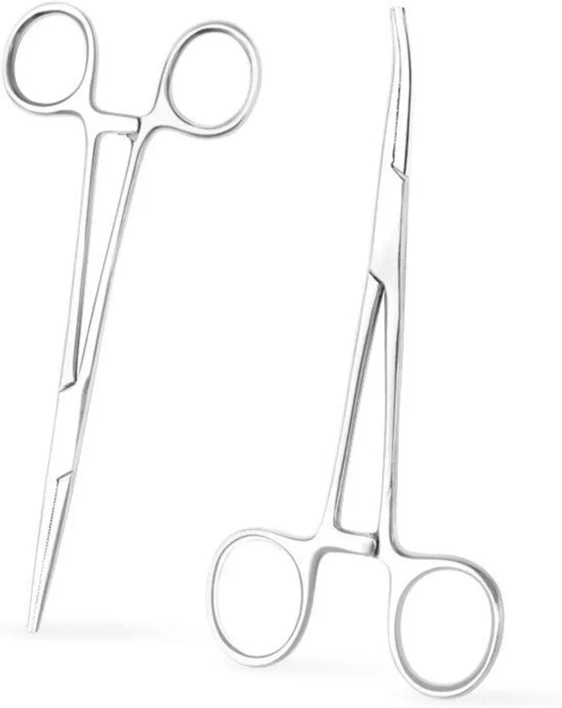 Pince à piercing et soudure en inox - Outil de maintien lot de 2