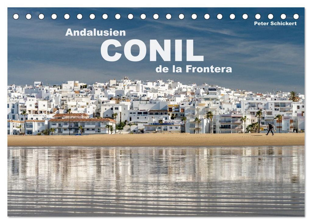 Andalusien - Conil de la Frontera (Tischkalender 2027 DIN A5 quer), CALVENDO Monatskalender