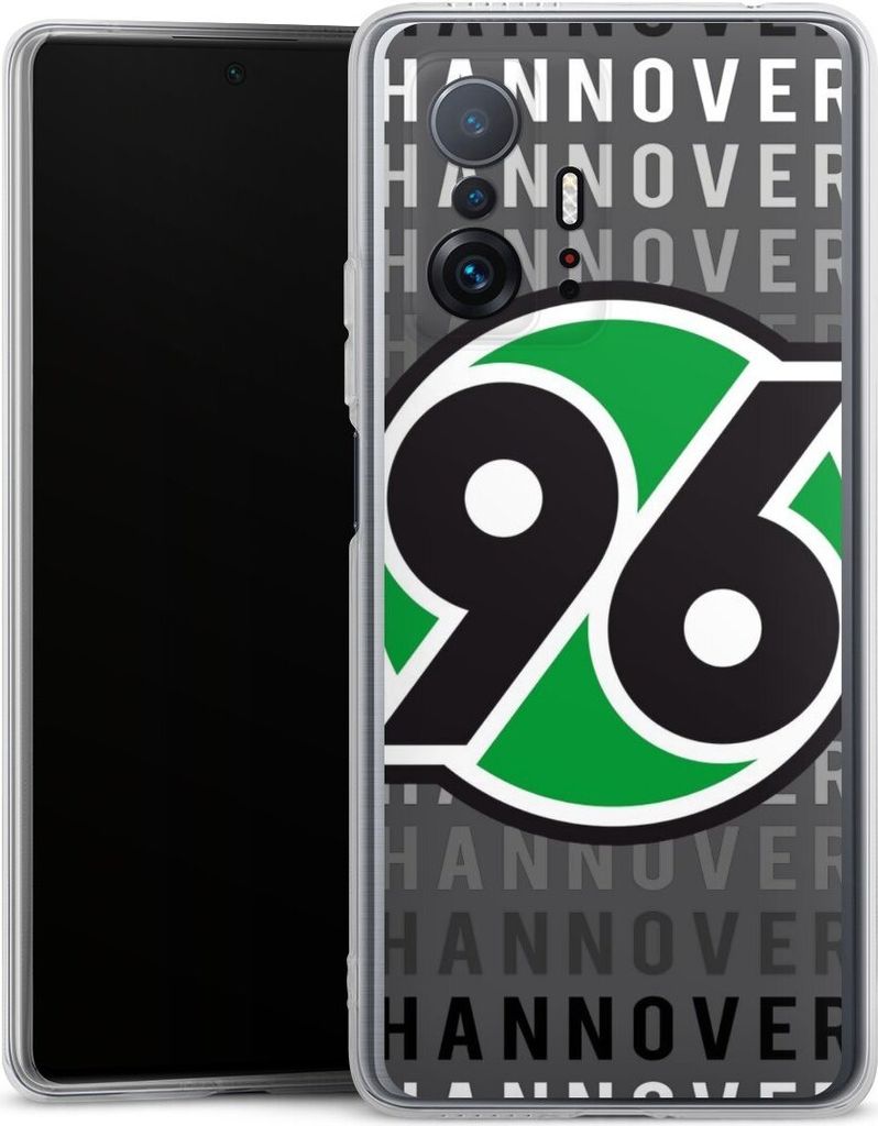 DeinDesign Handyhülle für Xiaomi 11T Pro 5G Silikon Hülle Case Smartphone Schutzhülle H96 Hannover 96 Offizielles Lizenzprodukt