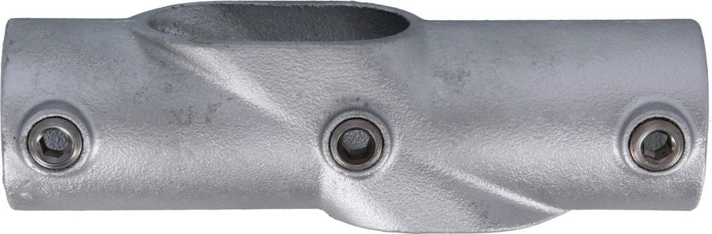 Rohrverbinder Kreuzverbinder 1" (33,7 mm), lang verstellbar 30°- 45° AVERDE