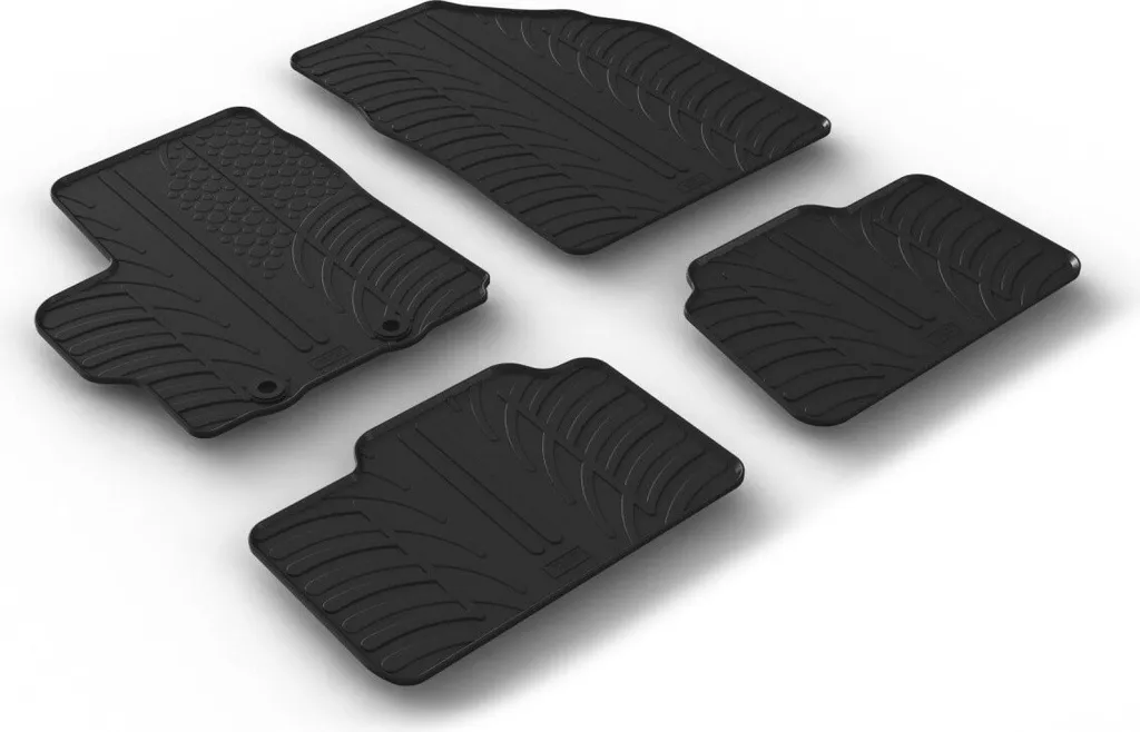 Accessori Toyota Aygo X 2023: Tappetini Gomma Premium Black